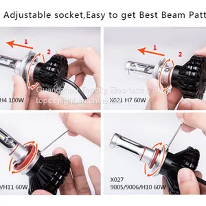 Good Quality Car Led Headlight H7 Waterproof Automotive LED Lights thumbnail-5