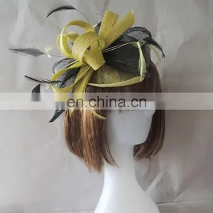 Wholesale Fascinator Disc Millinery Cocktail Hair Band Accessory for Women thumbnail-6