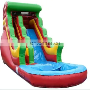 HI 0.55/0.65mm PVC Tarpaulin Giant Inflatable Floating Water Slide, Pool Water Slide thumbnail-2