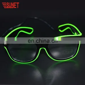 Halloween Christmas Party Decoration Sound Activated Led Glasses thumbnail-2