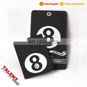 Custom Men's Style Brand Name Logo Printed Paper Clothing Spare Tag and Button Bag thumbnail-1