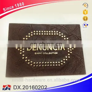 Fashion Customizable Logo Labels With Metal Bage thumbnail-6