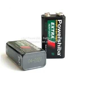 China Supplier Cheap 9v 6f22 006p Battery Powershiba 9 Volt Carbon Battery thumbnail-4