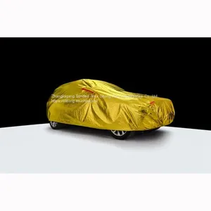 Gold Color Aluminum Film SUV Car Covers thumbnail-3