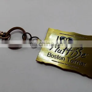 Custom Led Key Chain With Antique Elegant Framework thumbnail-5