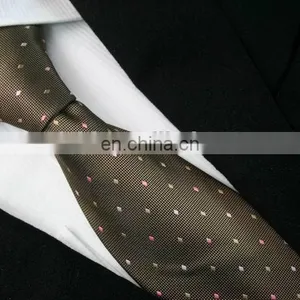 Fashion Red Dot Cheap Woven Slim Ties for Men Design thumbnail-3