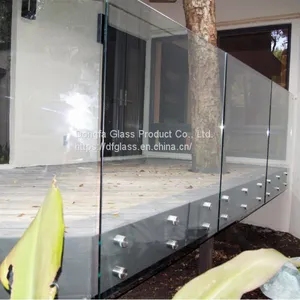 Deck Railings / Handrails Position Frameless Glass Balustrade thumbnail-1