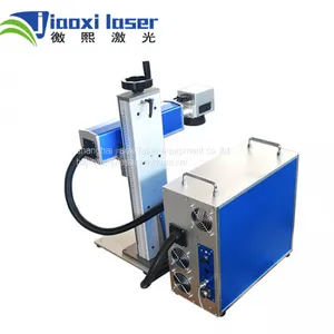 Portable Mini Laser Marker 30W Fiber Laser Marking Machine qr Code Laser Engraving Machine thumbnail-2
