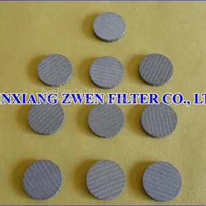 Stainless Steel Sintered Filter Disc thumbnail-1