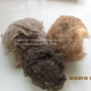 Supersoft Deharied Camel Hair, Camel Wool Fiber For Quilt &Filling And Carpet Yarn thumbnail-1