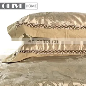 Wholesale Super Soft Natural Comfort Satin Luxury Cotton Bedding Comforter Bed Set For Room thumbnail-1