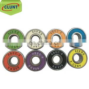 8pcs Skate Ball Bearing 608rs 8x22x7mm Nylon Cage Bearing 608 thumbnail-2