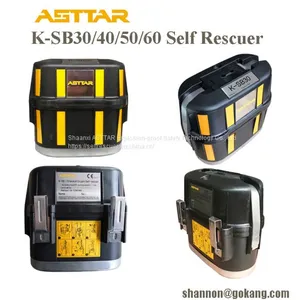 CE Approved 30 Minutes Escape Respirator Isolated Chemical Oxygen Self Rescuer thumbnail-1