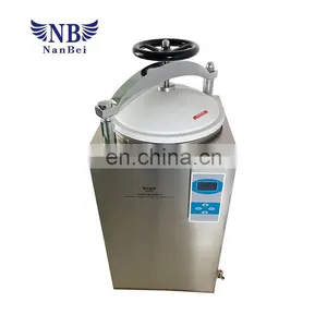 Stainless Steel Vertical Pressure Autoclave Steam Sterilizer With Self-inflating Type Seal thumbnail-2