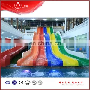 Fiberglass Hot Sales New Barrel and Sled Combination Fiberglass Slides for Water Park thumbnail-5