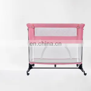 Luxury Portable Baby Crib Infant Bedside Sleeper Lightweight Bassinet thumbnail-2