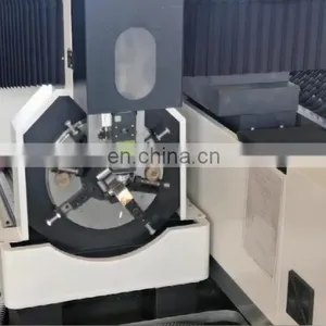 Tube Laser Cutting Machine Pipe Laser Cutting Machine Promotional 1000W Metal Pipe Tube Plate Fiber Laser Cutting Machine thumbnail-2
