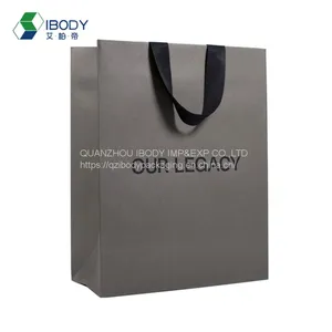 Small Gift Clothing Shopping White Cardboard Kraft Paper Bag Custom Cheap Paper Gift Bag With Handle thumbnail-4
