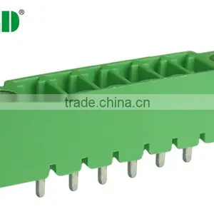 Pluggable Male Terminal Block Phoenix Contact 3.81mm Pitch Vertical thumbnail-1