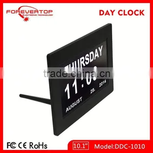Hot Sell High Definition Digital Big Screen Day Date Clock for Dementia for Elder thumbnail-3