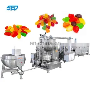 Soft Jelly Gummy Candy Making Machine Production Line With Servo System thumbnail-1