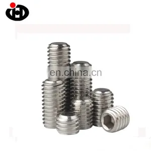 High Tensile JINGHONG Flat Point DIN913 Hexagon Socket Set Screw thumbnail-4