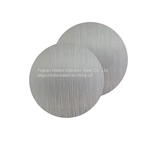 Stainless Steel S201 J1 J2 J3 S410 Sheet Metal Circle Cold Rolled Stainless Steel Ss Cookware Circle thumbnail-3