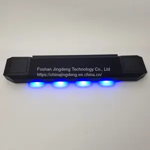 Wholesale Surface Mounted Downward Blue Dot Luminous Carpet LED Step Lamp for Theater thumbnail-3