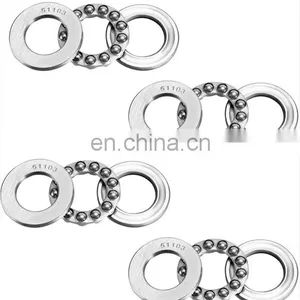 51103 Thrust Ball Bearings 17mm x 30mm x 9mm Bearing Steel Single Row Roller thumbnail-4