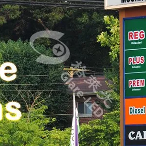 Gas Station Energy Saving Magnetic Turnover Oil Digital Price Display Board thumbnail-5