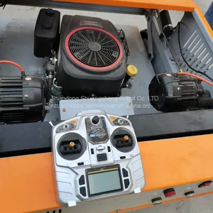 Loncin 196cc 7HP Gasoline Engine Battery Operated Radio Controlled Weeding Machine thumbnail-1