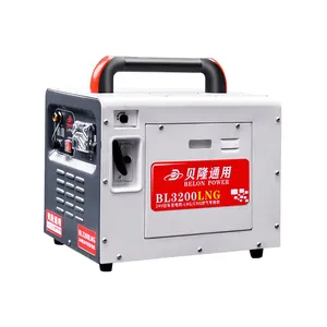 24V DC Silent Inverter Truck Parking Gas Generator, LNG/CNG Fuel, Ultra Quiet Design For Truck Air Conditioner & RV Battery Charging thumbnail-1