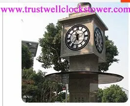 Large Outdoor Wall Clock With Movement Motor Mechanism 1m 1.5m 2m 3m Diameters thumbnail-1