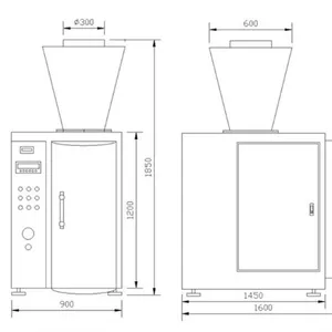 10-50kg Automatic Pneumatic Valve Mouth Powder Particals Weighing Type Packing Machine thumbnail-3