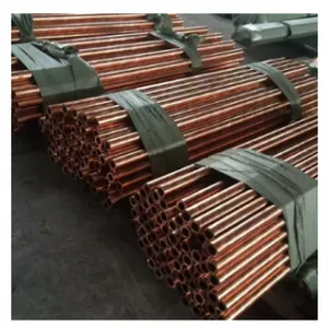 Seamless Copper Brass Coil Nickel Cuzn10 Cu70ni30 C22000 H90 Alloy Sheet Hard Brass Tube Straight Brass Pipe for Water/Refrigeration thumbnail-3
