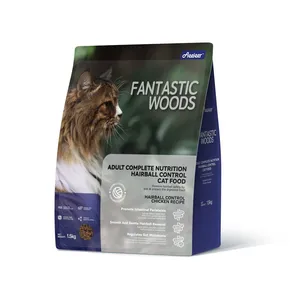 AEEIEER-FANTASTIC WOODS COMPLETE NUTRITION ADULT CAT FOOD CHICKEN FORMULA HAIR BALL CONTROL thumbnail-1