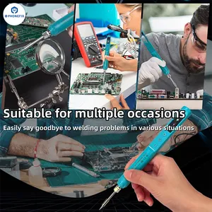 Portable Soldering Iron Smart Temperature Control for Phone Repair thumbnail-3
