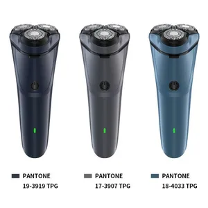 3-Head Rotary Cordless Electric Shaver for Men, Waterproof Compact Travel Shaver, 100-240V Dual Voltage thumbnail-3