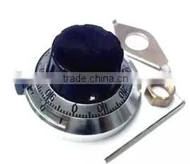 Plastic Metal Dial Knobs, Turns Counting Dial thumbnail-2