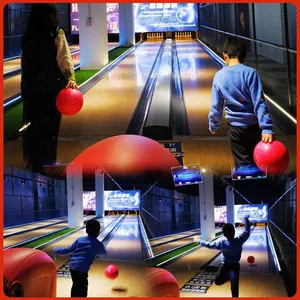 Professional Facilities in a Large Bowling Experience Center, Indoor Training Ground, Virtual Digital Simulation Sports Equipment thumbnail-5