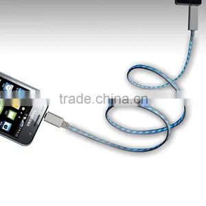 EL Luminescence Micro USB Charge Sync Data Cable thumbnail-1