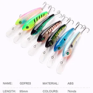 Floating Rattle Crankbait-GDFR03-95mm/19g thumbnail-3