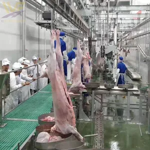 HACCP Whole Sheep Slaughterhouse Machine Goat Abattoir Equipment Lamb Butcher Machine Mutton Processing Line Factory thumbnail-4