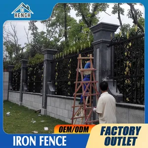 Wrought Iron Railing Iron Fence Panel For Sale thumbnail-1