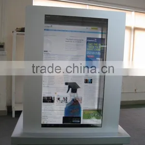 Transparent Touch Lcd Display Box /Transparent Display Case/High Tech For Advertising Transparent Display Case thumbnail-2