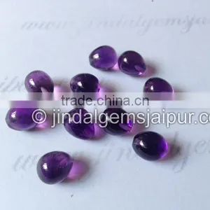 AAA Grade Amethyst Smooth Half Drill Drops Loose Gemstone thumbnail-1