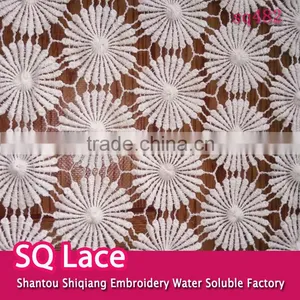 Wholesale Garment Accessory Embroidery Cotton Lace Fabric thumbnail-1