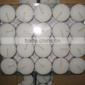 8 Hours Unscent White Cheap Mini Paraffin Tealight Candle Quality Choice thumbnail-6