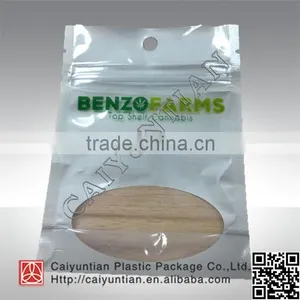Custom Aluminium Foil Zipper Clear Seed Packaging Bags thumbnail-1