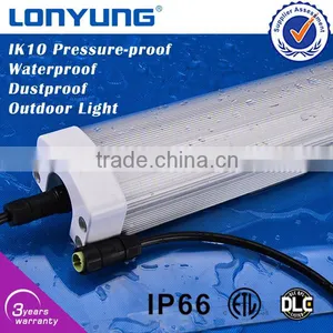 Energy-Saving Led Tri-proof Light 2ft 3ft 4ft 5ft 6ft IP66 Tri-proof Tube thumbnail-1